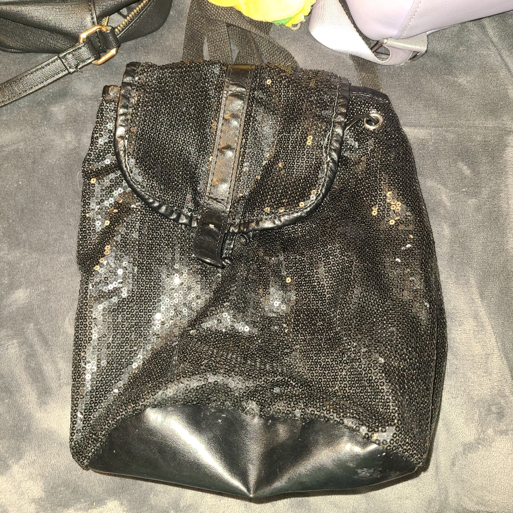Mini Sequin Backpack